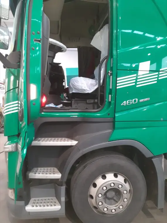Habitacle de camion rénové — chantier 6